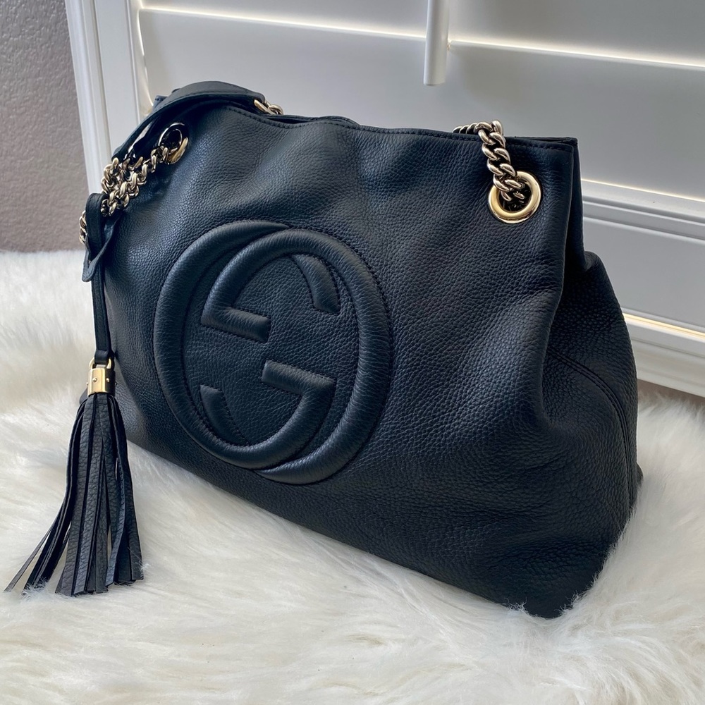 ❤️ Gucci Medium Soho Chain Bag - Picture 12 of 17